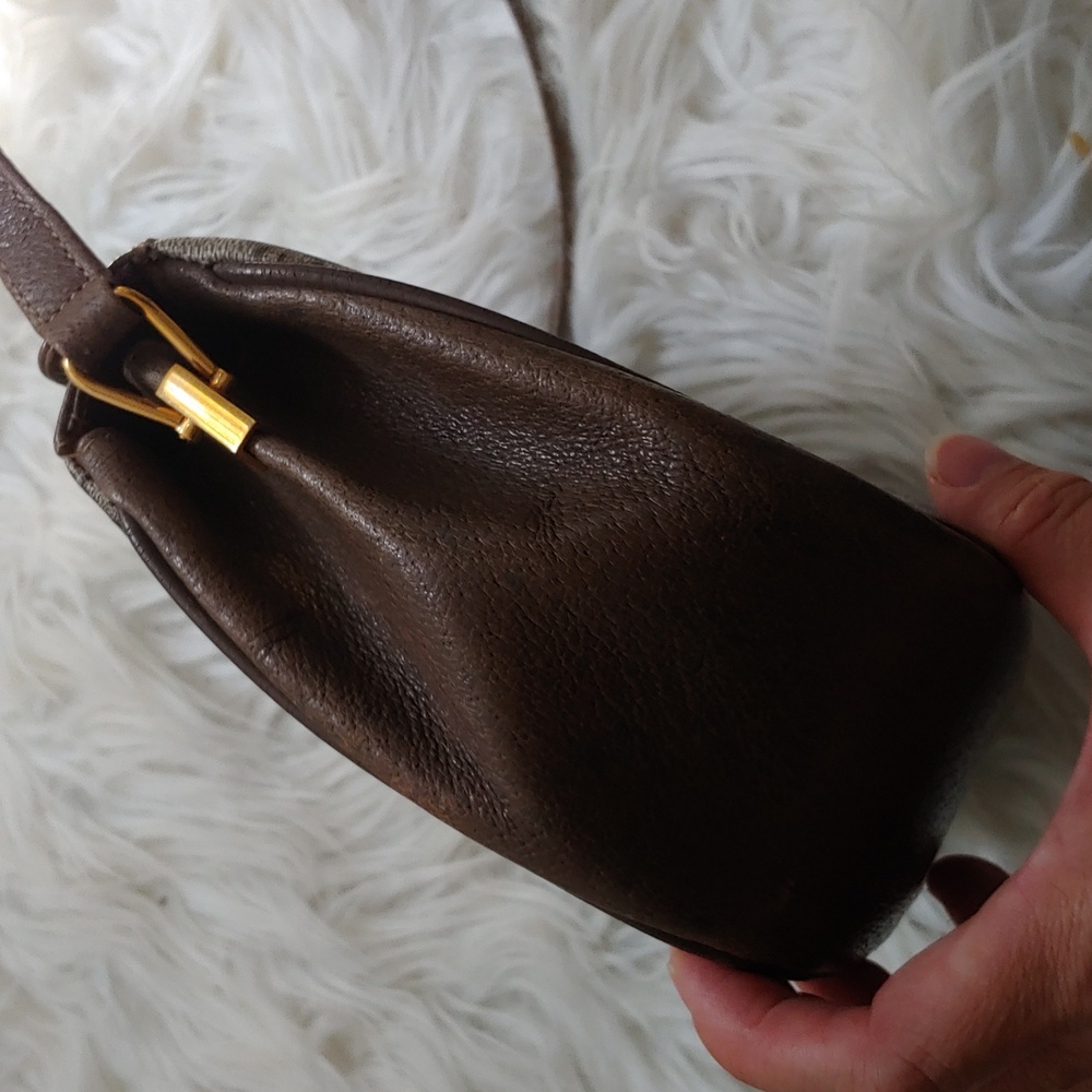 Authentic Vintage Gucci GG Monogram Supreme Sherry Web Ophidia Crossbody Bag - Picture 6 of 9